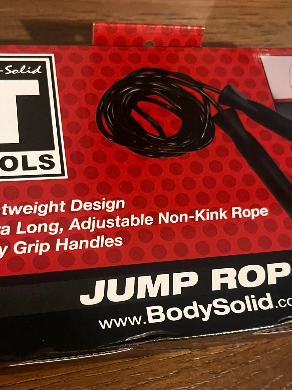 Body-Solid Black Jump Rope - Picture 1 of 1